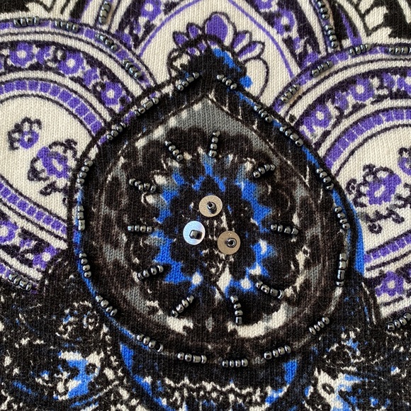 NWT PIERRE NY size med Short sleeve easter/spring/summer sweater - Picture 3 of 4